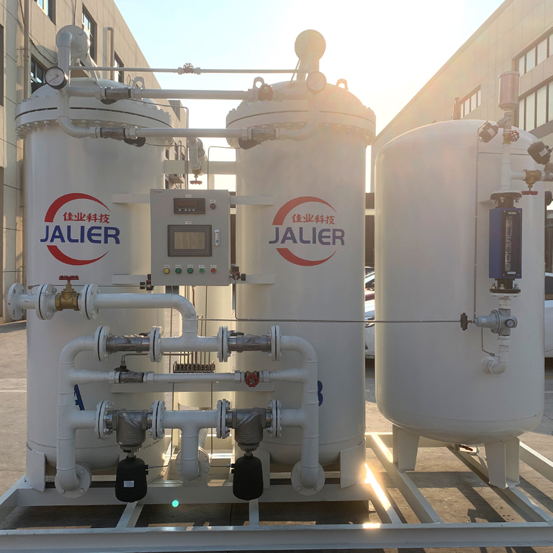 50 Нм3/час 99,999% Применение продувки Автоматический эффективный генератор азота для медной промышленности PSA Промышленный генератор азота