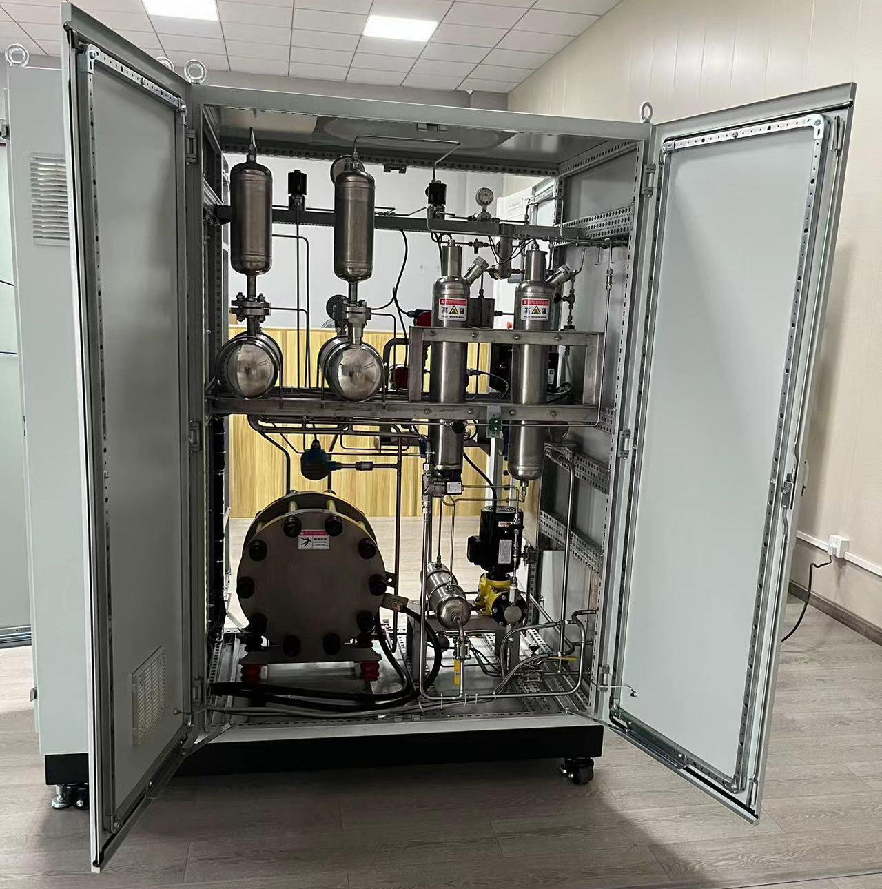Новейшая установка для производства водорода с горячей водой